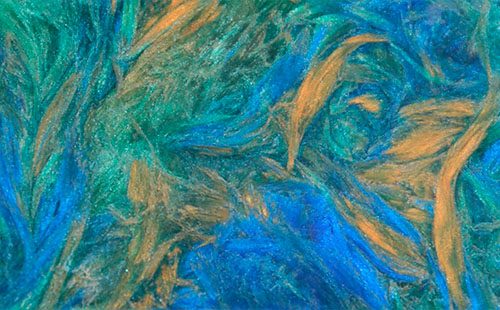 CMF customization texture sample in teal and gold